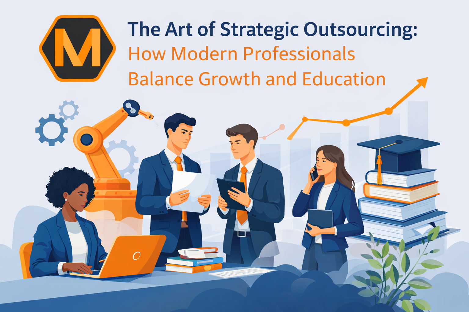 The Art of Strategic Outsourcing: How Modern Professionals Balance Growth and Education